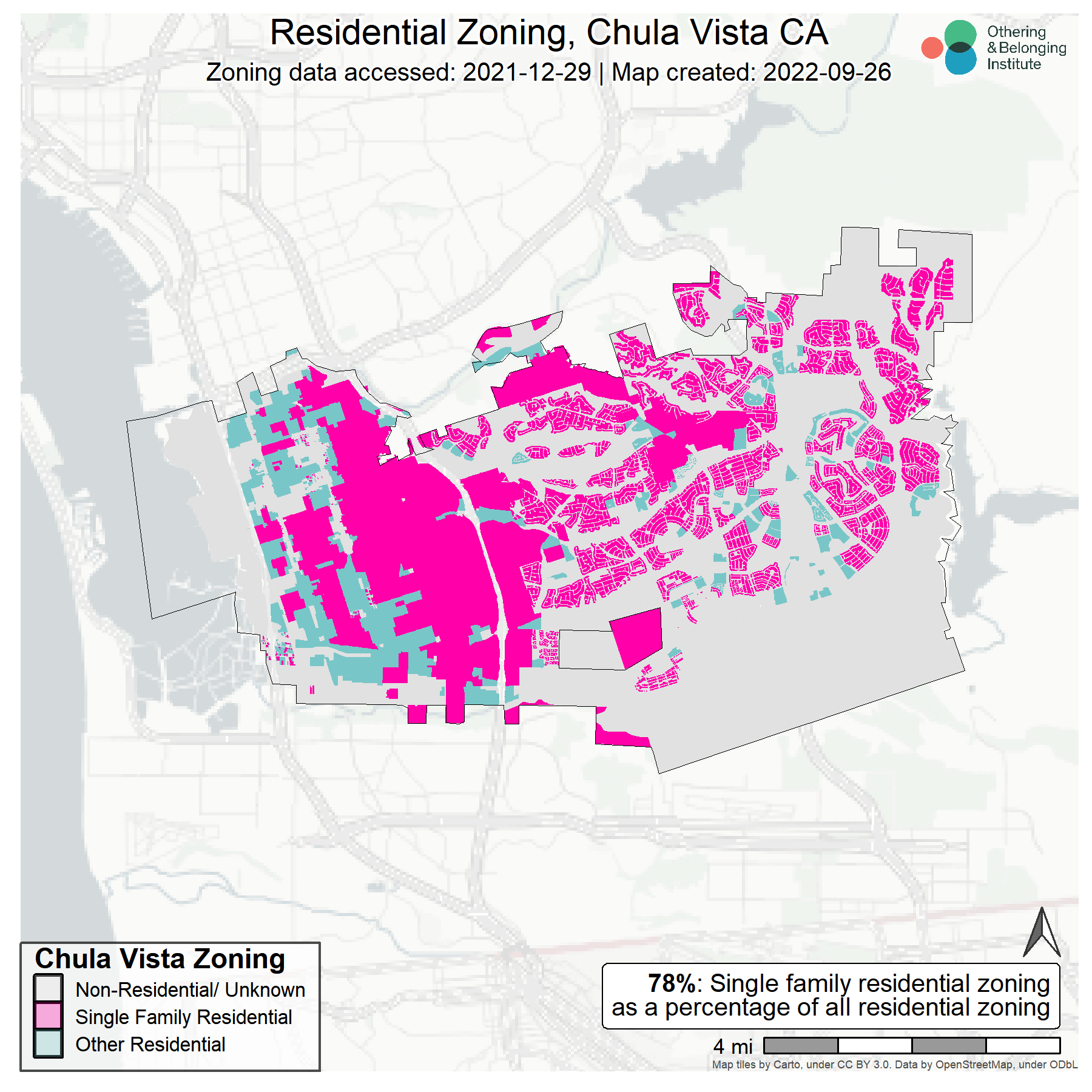 San Diego Region Zoning Maps Othering & Belonging Institute